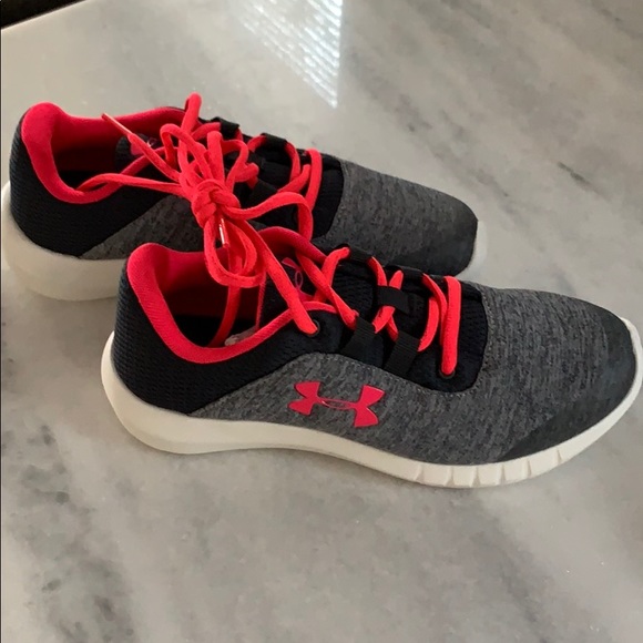 Under Armour Other - New w/o Tags grey & pink under armor girls shoes